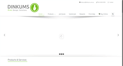 Desktop Screenshot of dinkums.com.au